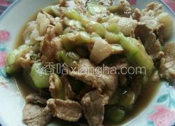 丝瓜炒肉