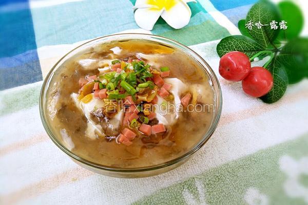 豆腐脑(内酯豆腐版)