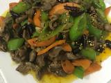 尖椒炒鸡胗