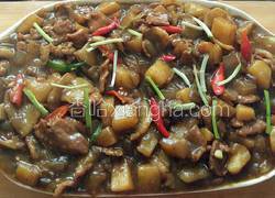 咖喱土豆肉片