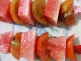 西瓜西红柿串（水果串）的做法[图]