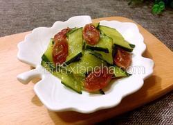 腊肠炒黄瓜