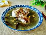大骨煲黄豆海带根
