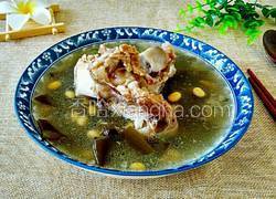 大骨煲黄豆海带根