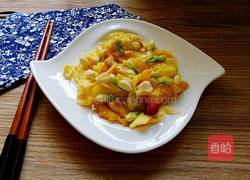 茉莉花炒鸡蛋的做法图解7