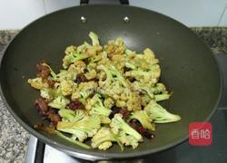 干锅菜花的做法图解12
