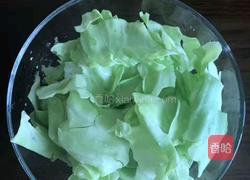 手撕包菜炒蛋定姐鸡蛋干的做法图解2