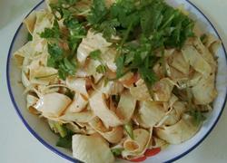 凉拌油豆皮