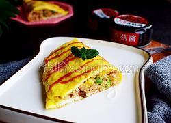 香菇酱蛋包饭