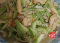 西葫芦炒鸡蛋的做法图解5
