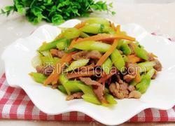 芹菜炒肉丝