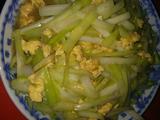 韭菜黄炒鸡蛋