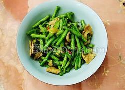 干煸豇豆炒肉片