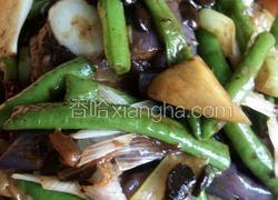 豆角烧茄子