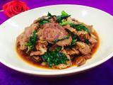 牛肉烧青菜