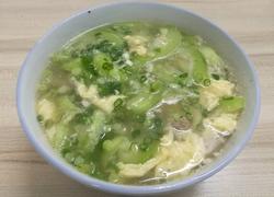 丝瓜瘦肉蛋花汤