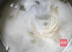 秋葵配酱面（鲜杂面）的做法图解3