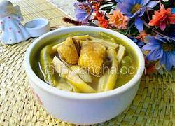 豆角笋子炖鸡