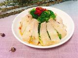 凉拌白切肉西兰花
