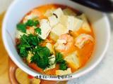 虾仁豆腐汤