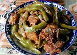 一锅俩菜之一 排骨炖豆角