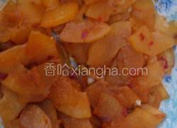 豆瓣酱炒冬瓜