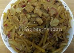 土豆丝炒肉