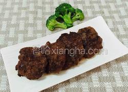 沙嗲牛肉饼