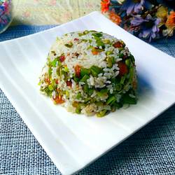 豆角沥米饭的做法[图]