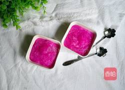芝麻香火龙果米糊的做法图解7