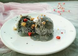 黑芝麻牛奶冰淇淋