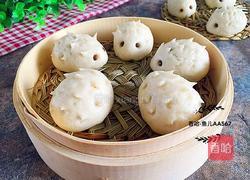 小刺猬豆沙包的做法图解10