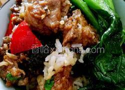 电饭煲蒸排骨饭