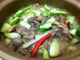 黄瓜焖砂锅鸭