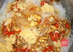 樱子宝宝独门蒜蓉粉丝苋子肉的做法图解4