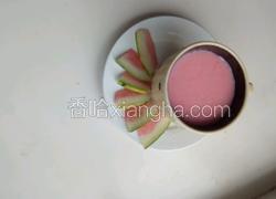 冰镇西瓜牛奶