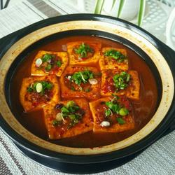 砂锅豆腐酿肉的做法[图]
