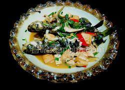 黄骨鱼烧豆腐