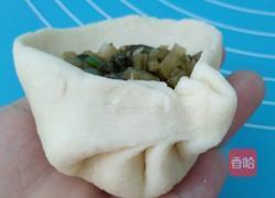 香菇酱酸菜包的做法图解15