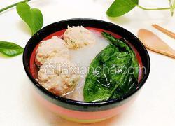 菠菜粉丝肉丸汤