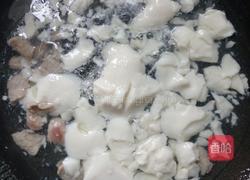 葱花末煮水豆腐花的做法图解4