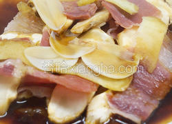 黄油煎松茸&云腿蒸松茸