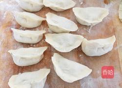 家常韭菜鸡蛋饺子的做法图解7