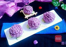 紫薯多层小卷的做法图解12