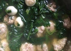 牛肉丸子菠菜汤