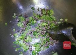 火腿肉丝菜泡饭的做法图解4