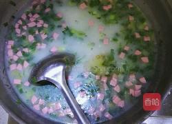 火腿肉丝菜泡饭的做法图解7