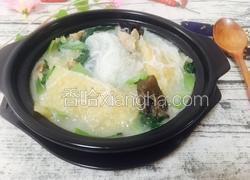 炸猪皮拆骨肉粉丝汤