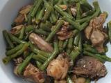 鸡肉焖豆角
