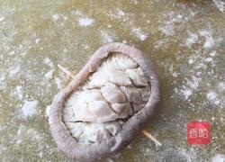 素鲍鱼，烧油菜心的做法图解4